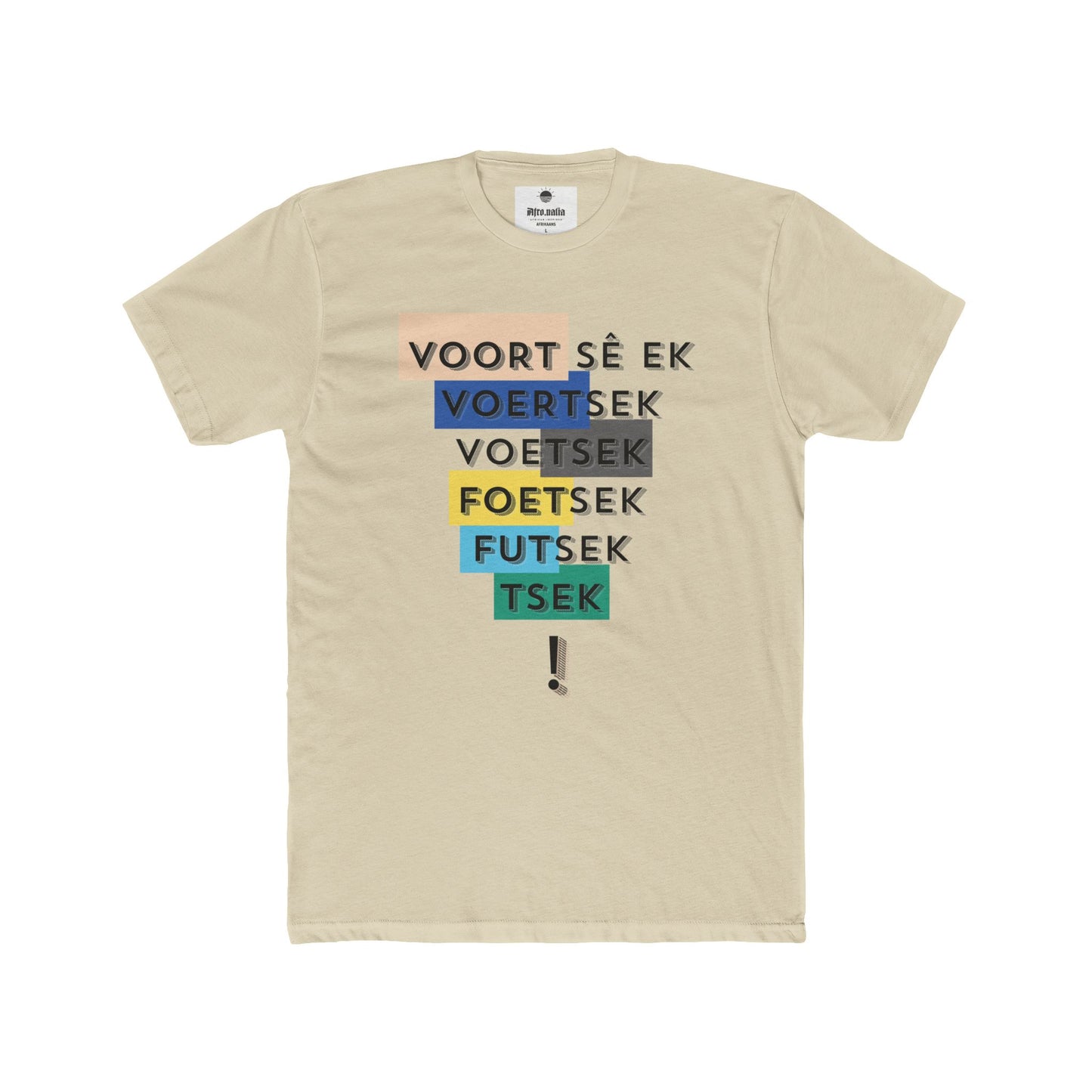 Voetsek Cotton Crew Tee