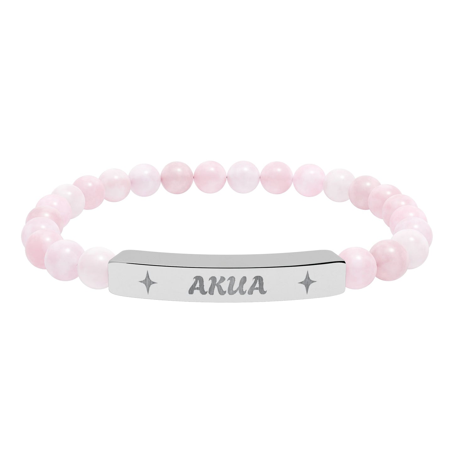Akua Engraving Stretch Bar Bracelet