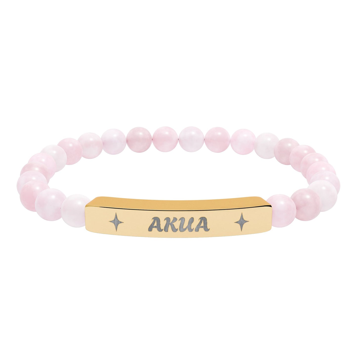 Akua Engraving Stretch Bar Bracelet