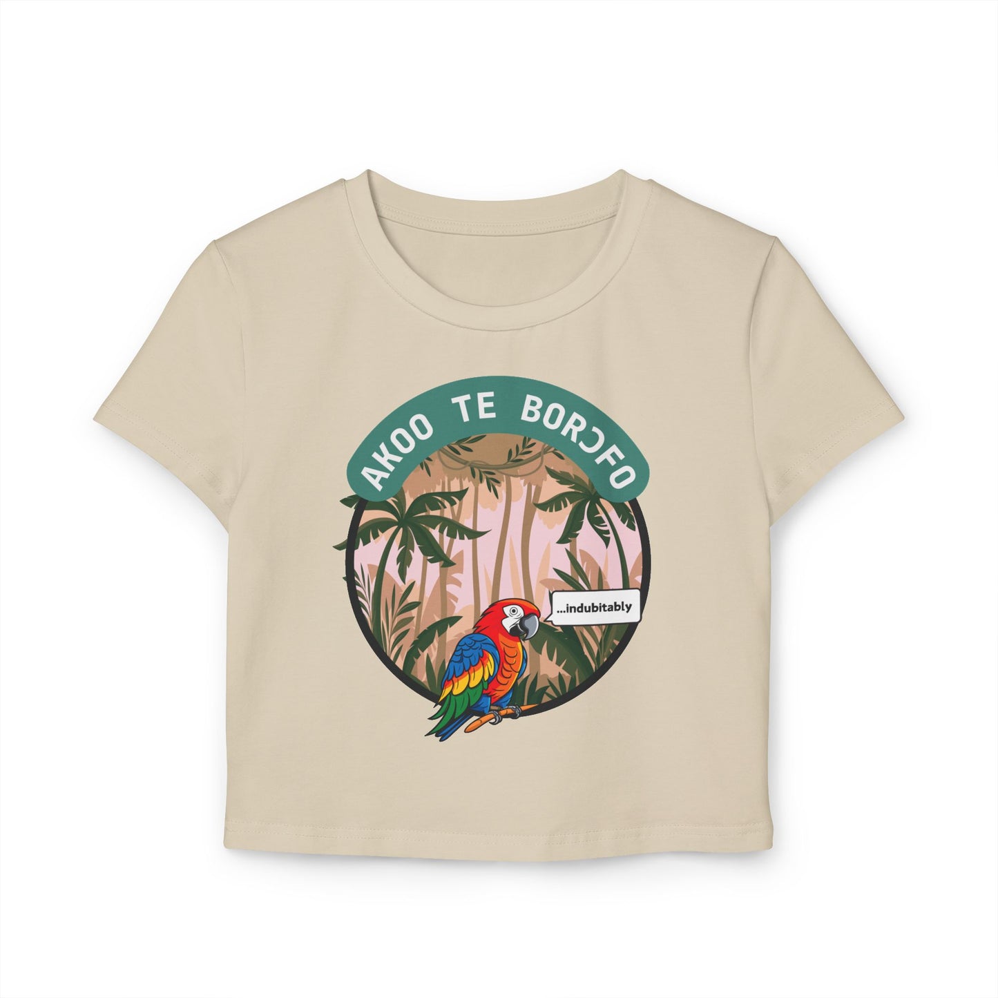 Akoo Te Borɔfo Cropped T-shirt