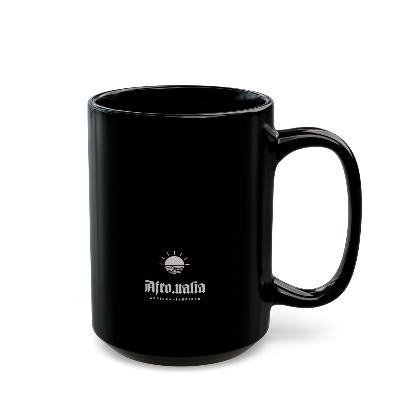 Owó ni Kókó Black Mug