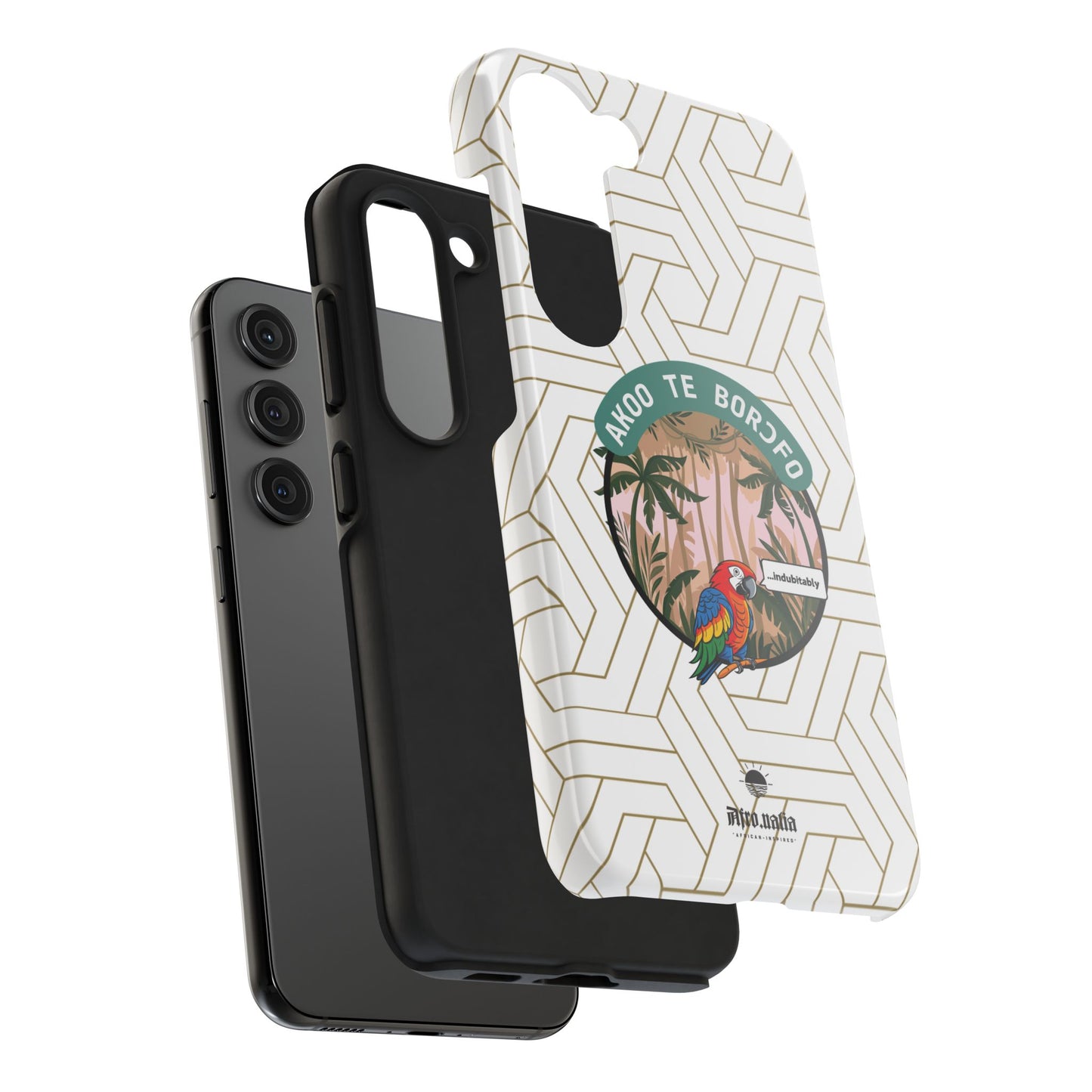 Akoo Te Borɔfo Tough Phone Cases