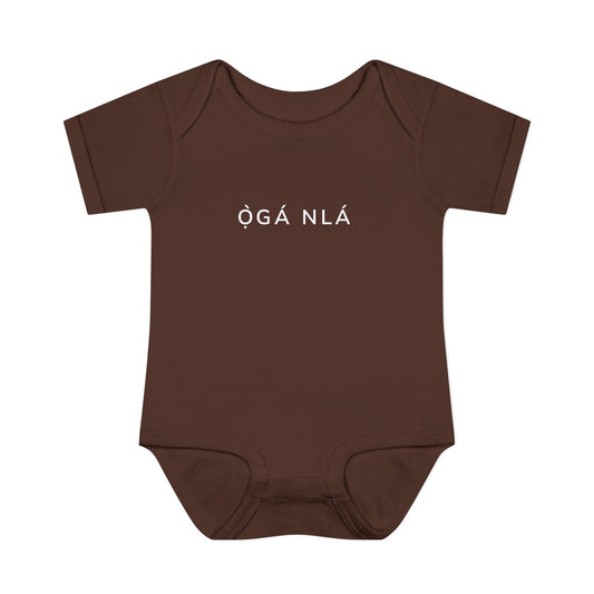 Oga Nla Infant Baby Rib Bodysuit