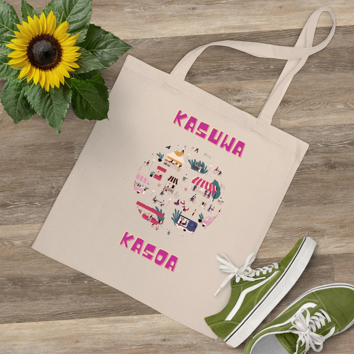 Kasuwa to Kasoa Tote Bag