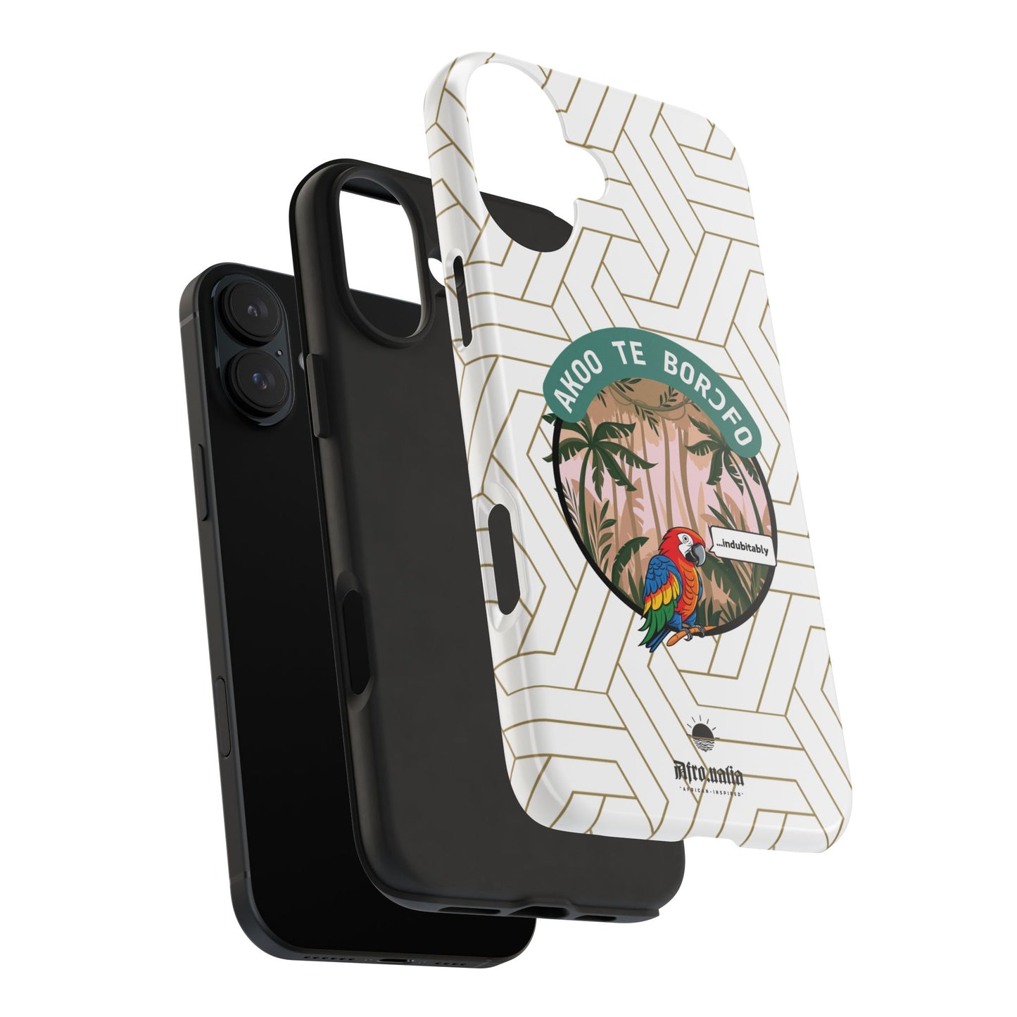 Akoo Te Borɔfo Tough Phone Cases