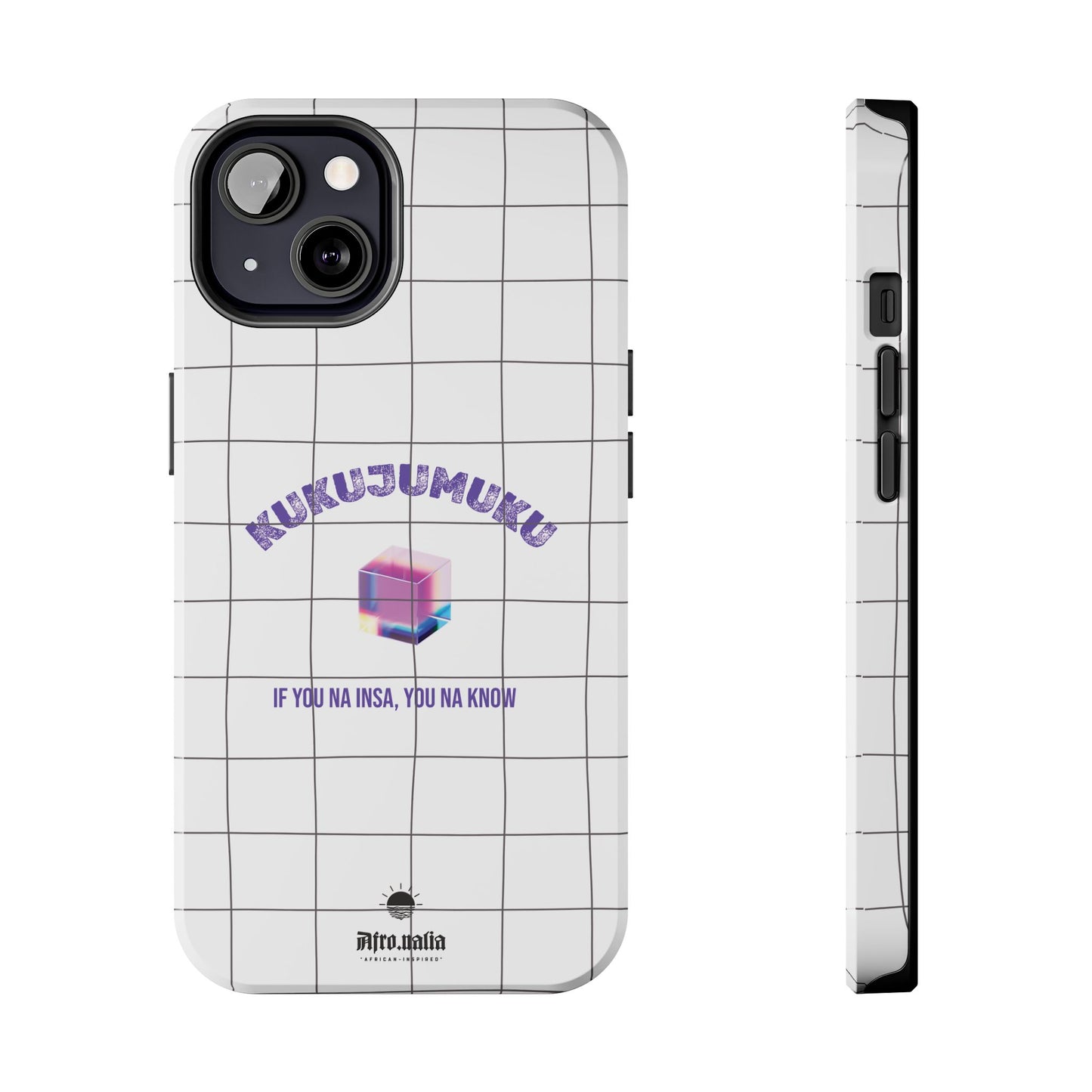 Kukujumuku Black Tough Phone Cases