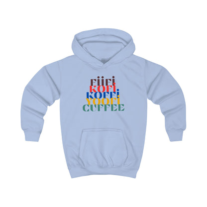 Different Shapes of Kofi Kids' Hoodie