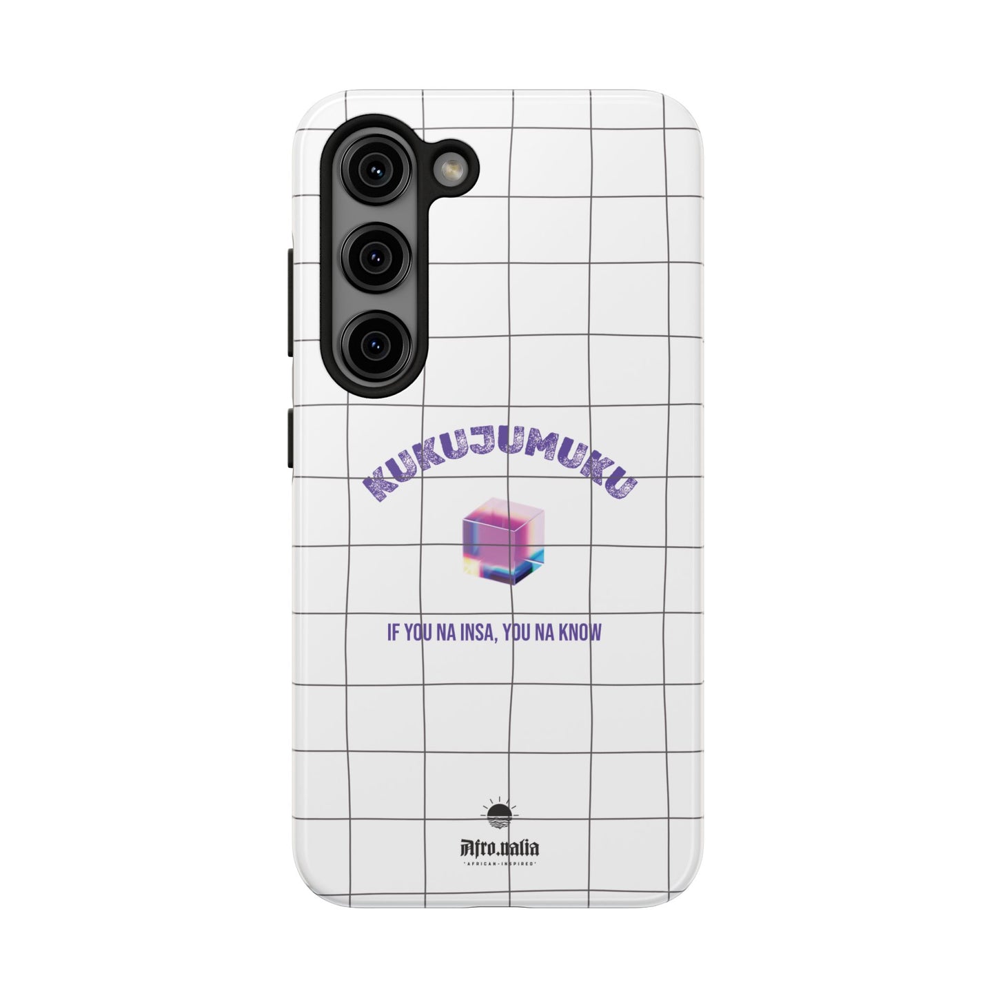 Kukujumuku Black Tough Phone Cases