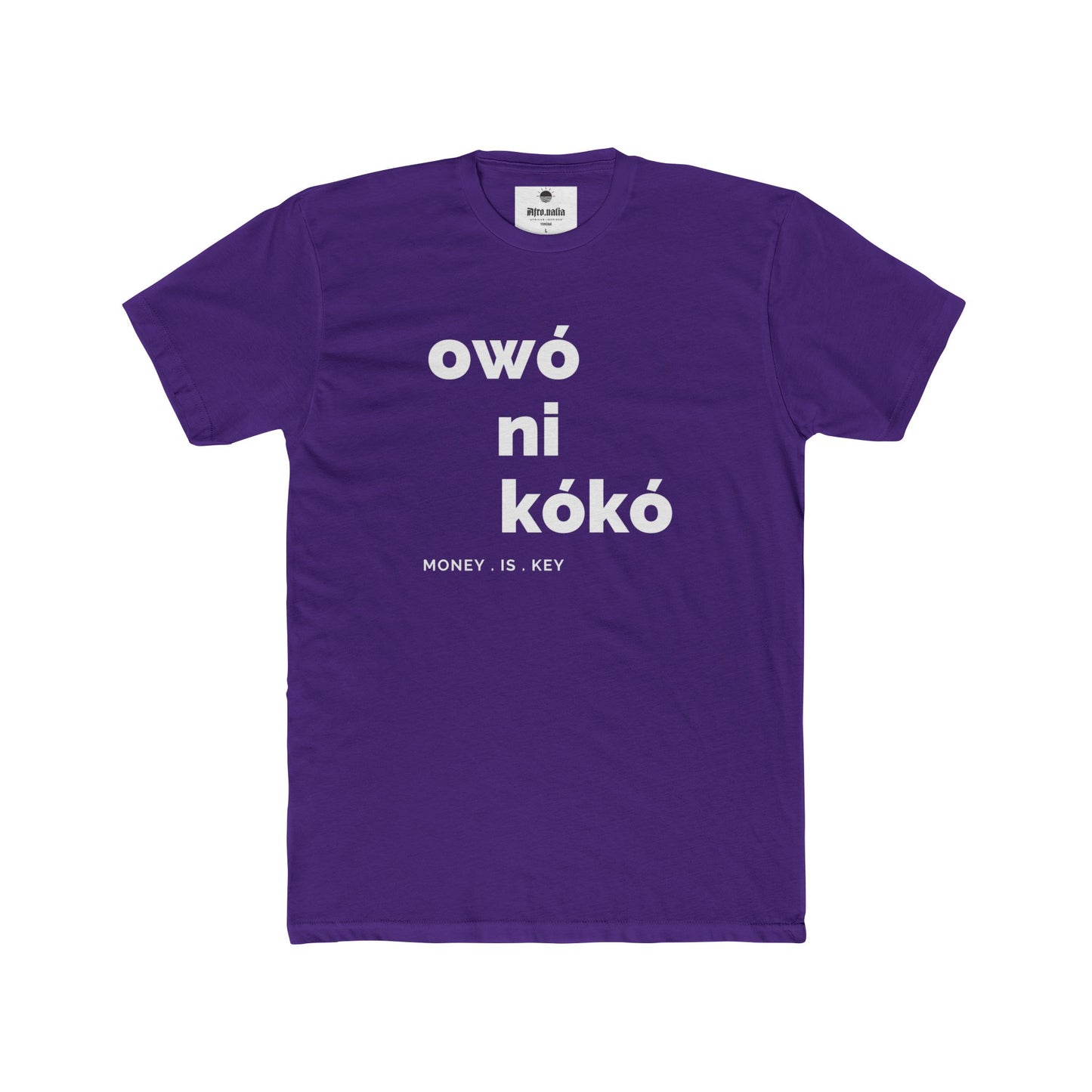 Owó ni Kókó Cotton Crew T-shirt