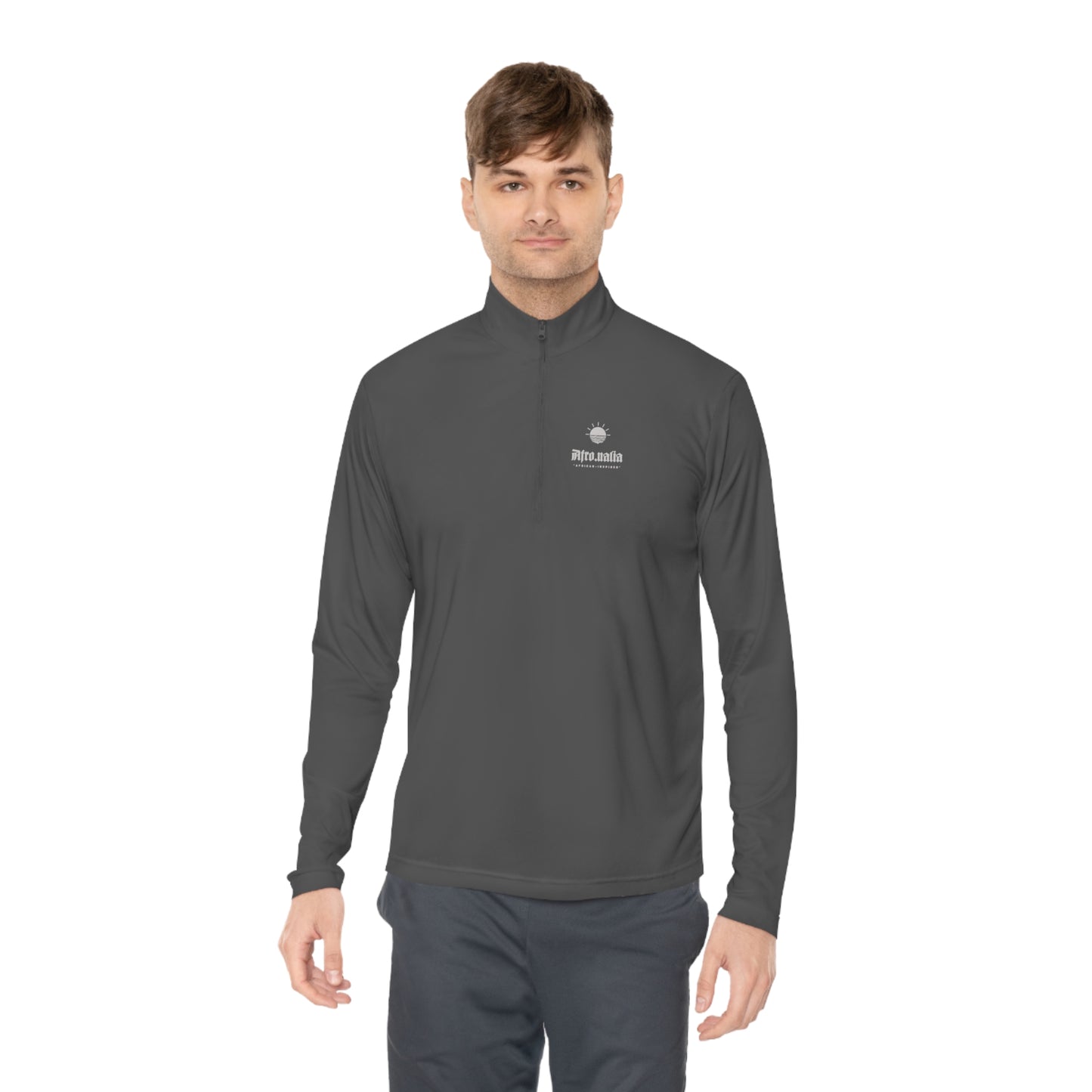 Afronalia Quarter-Zip Pullover