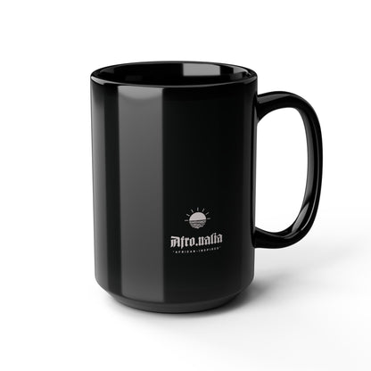 Owó ni Kókó Black Mug