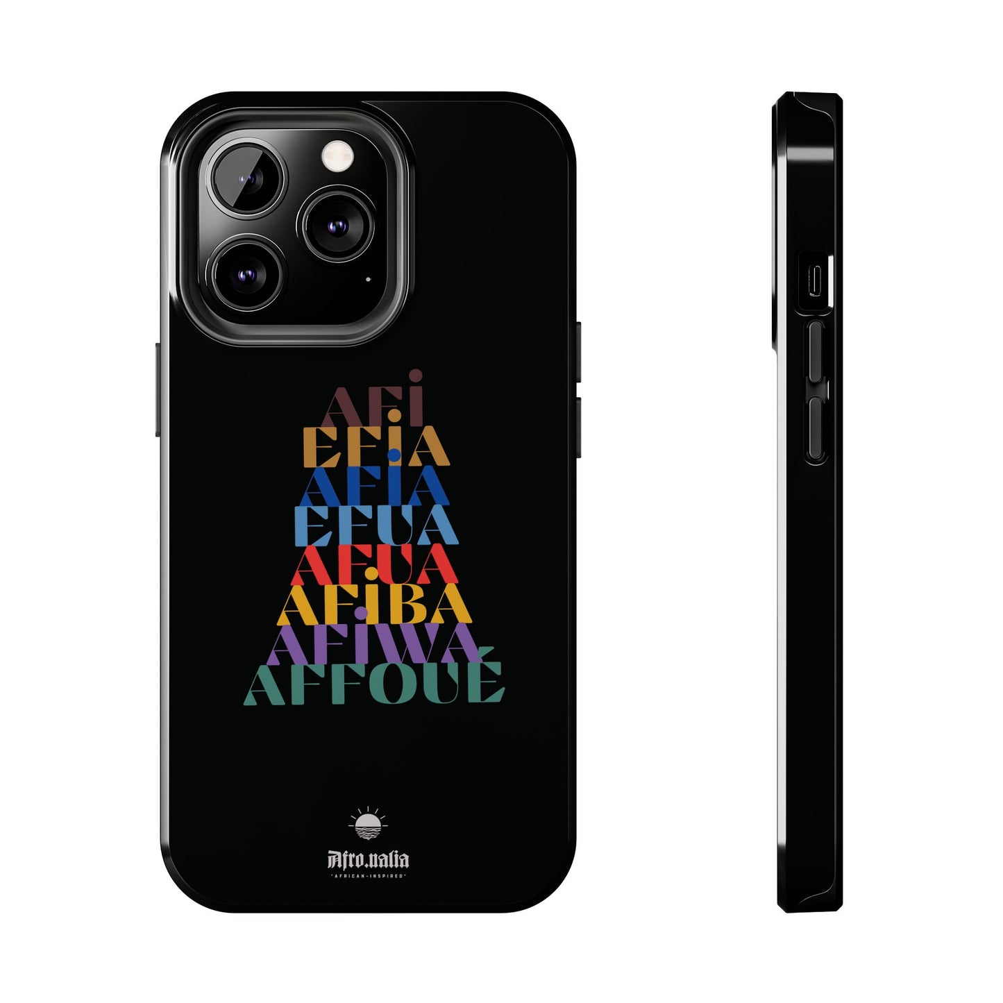 The Shapes of Afia Tough Phone Cases