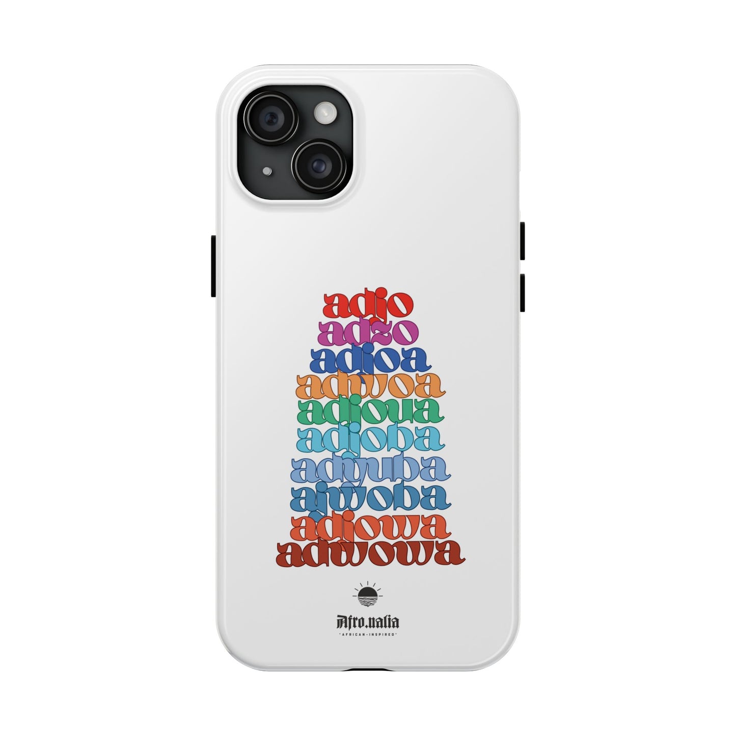 The Shapes of Adwoa Tough Phone Cases