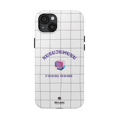 Kukujumuku Black Tough Phone Cases