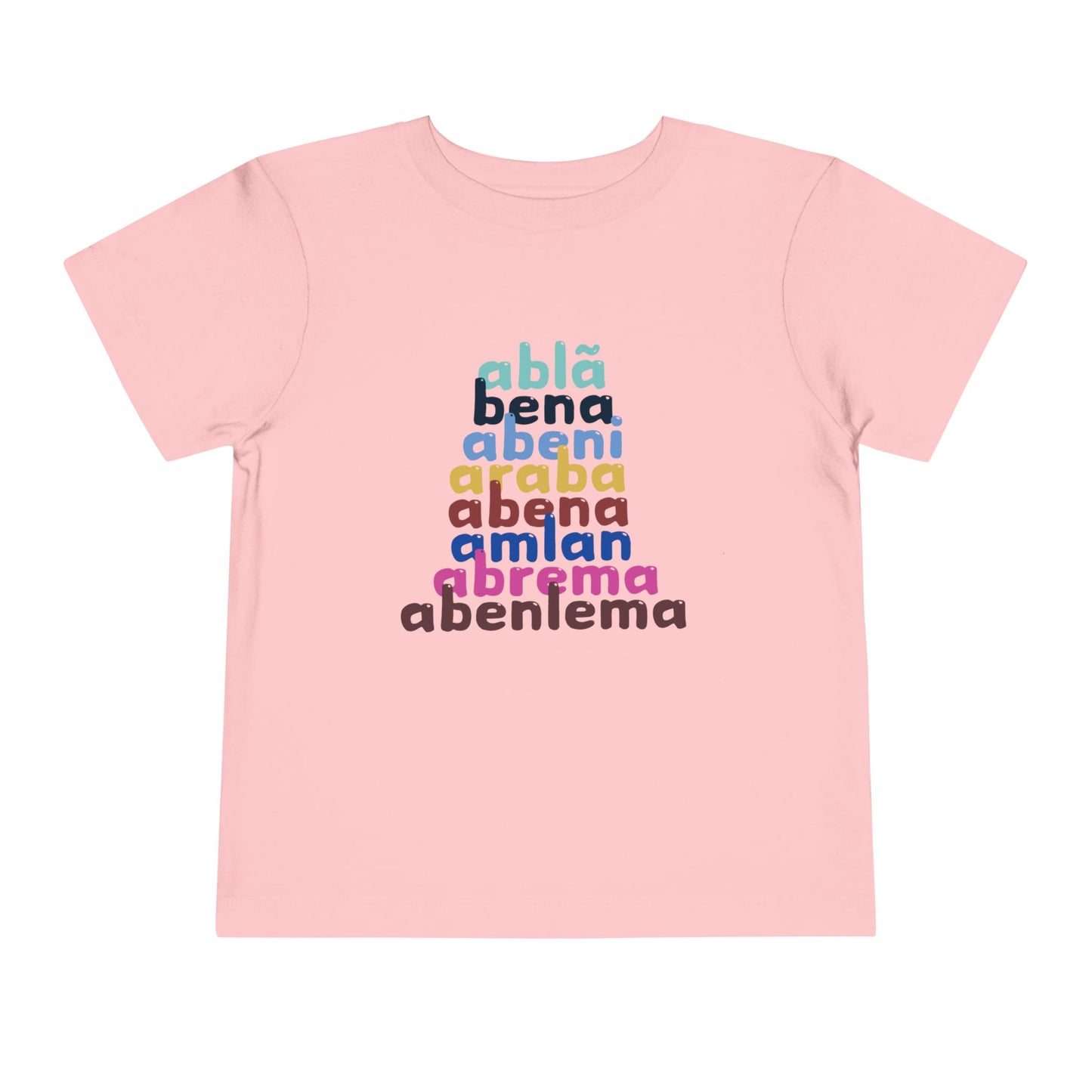 Different Shapes Of Abena Toddler Short Sleeve Tee