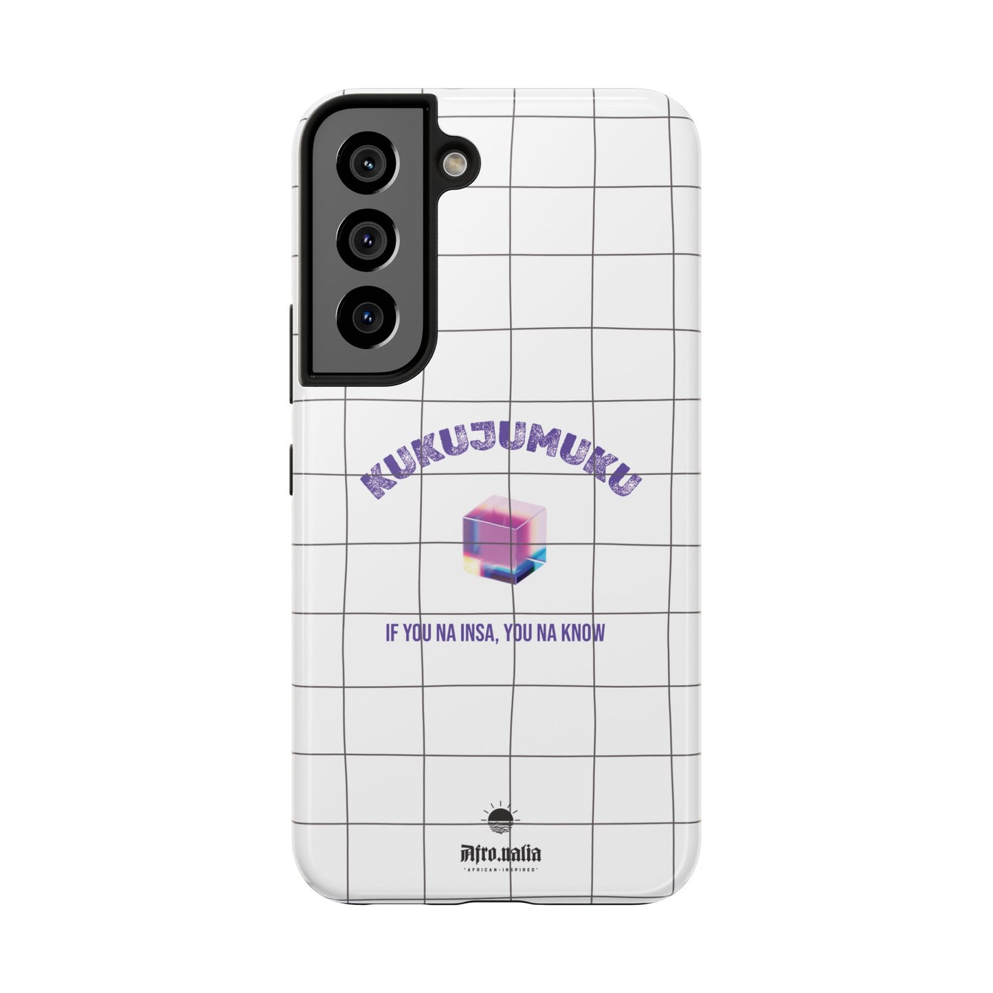 Kukujumuku Black Tough Phone Cases