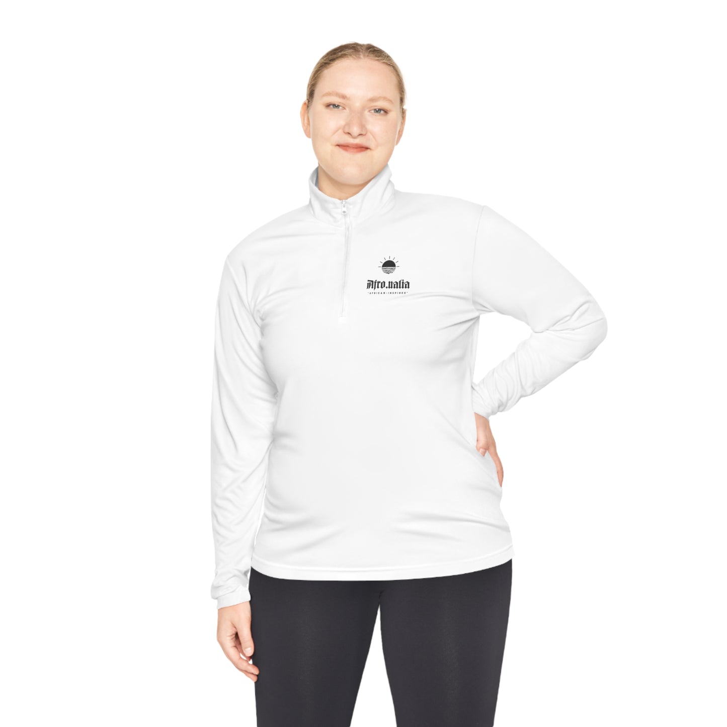 Afronalia Quarter-Zip Pullover