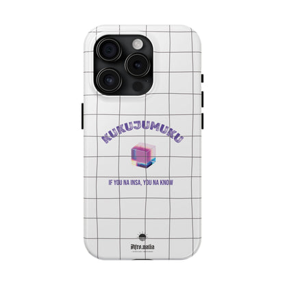 Kukujumuku Black Tough Phone Cases