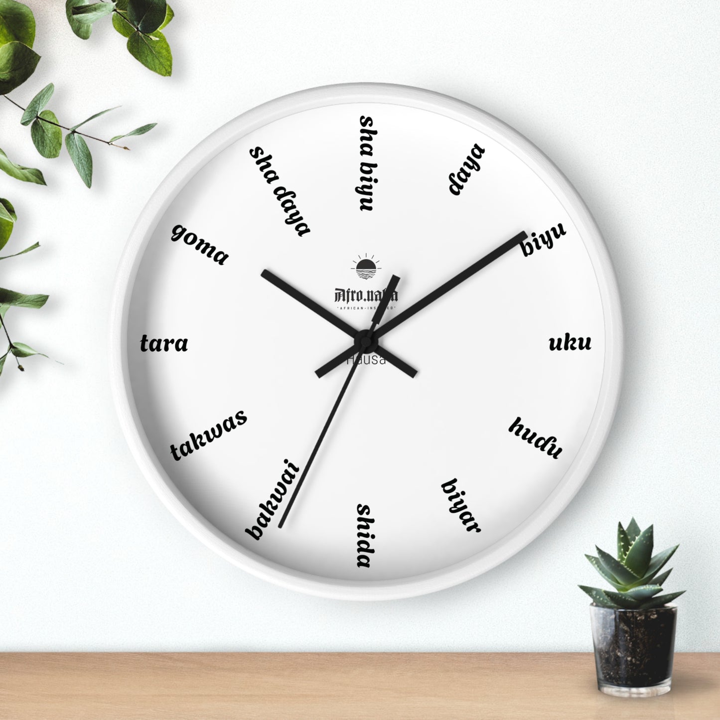 Hausa Wall Clock