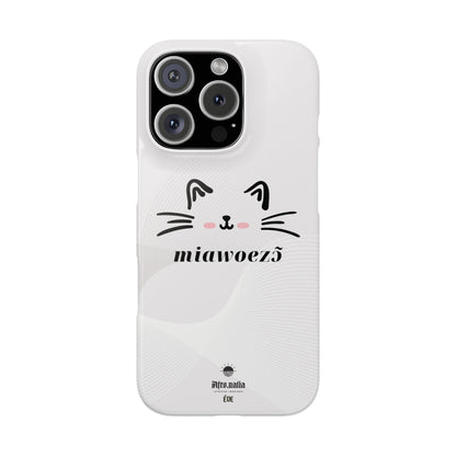Miawoezo iPhone Slim Phone Cases