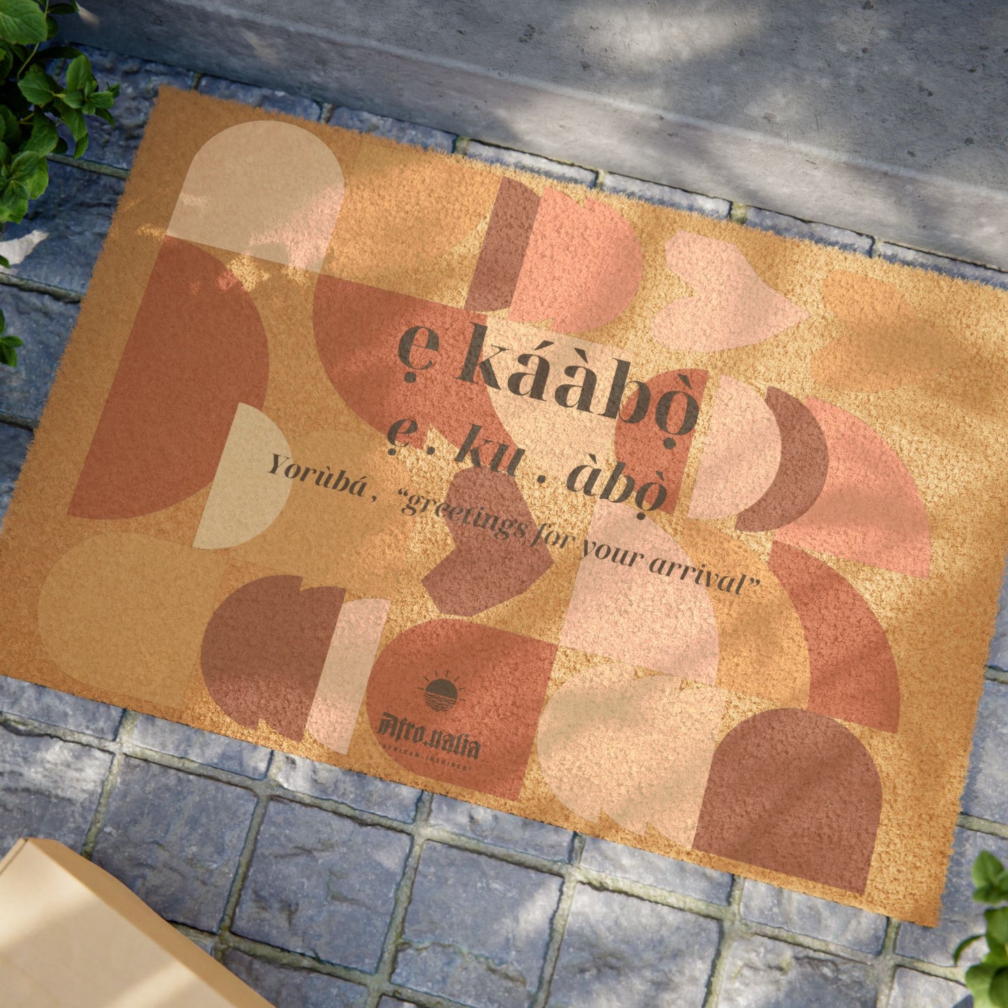 Ẹ Káàbọ̀ Doormat