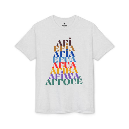 The Shapes of Afia T-Shirt