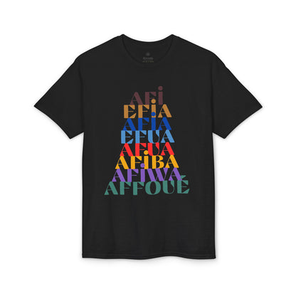 The Shapes of Afia T-Shirt