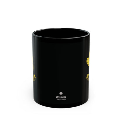 Ngiyaphila Black Mug