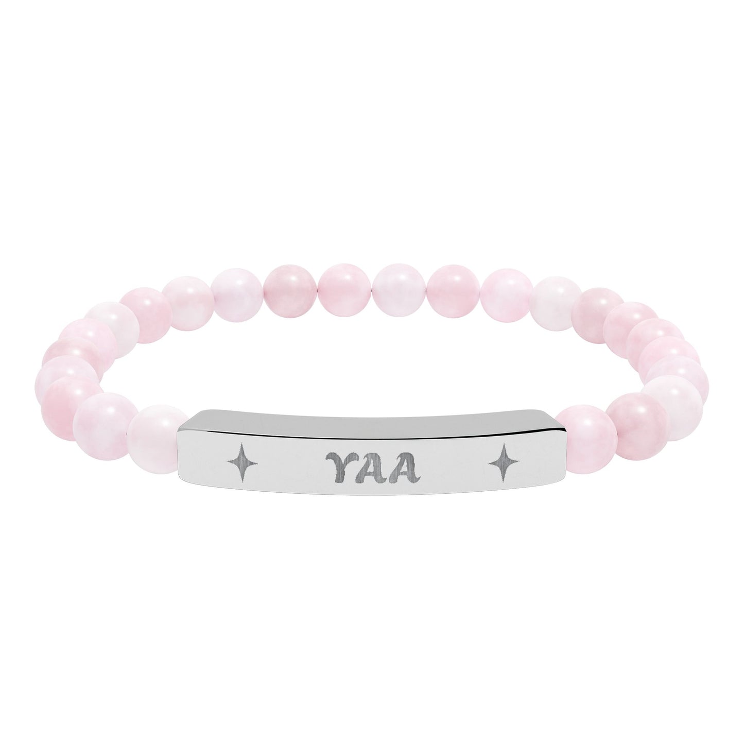 Yaa Stretch Bar Bracelet (Engraving)