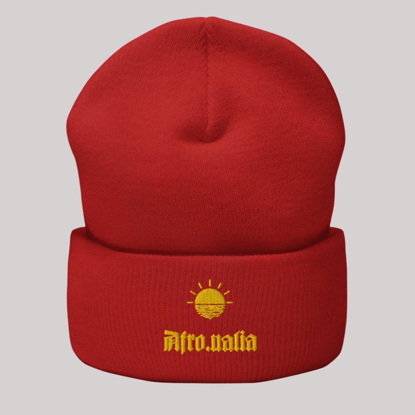 Afronalia Cuffed Beanie