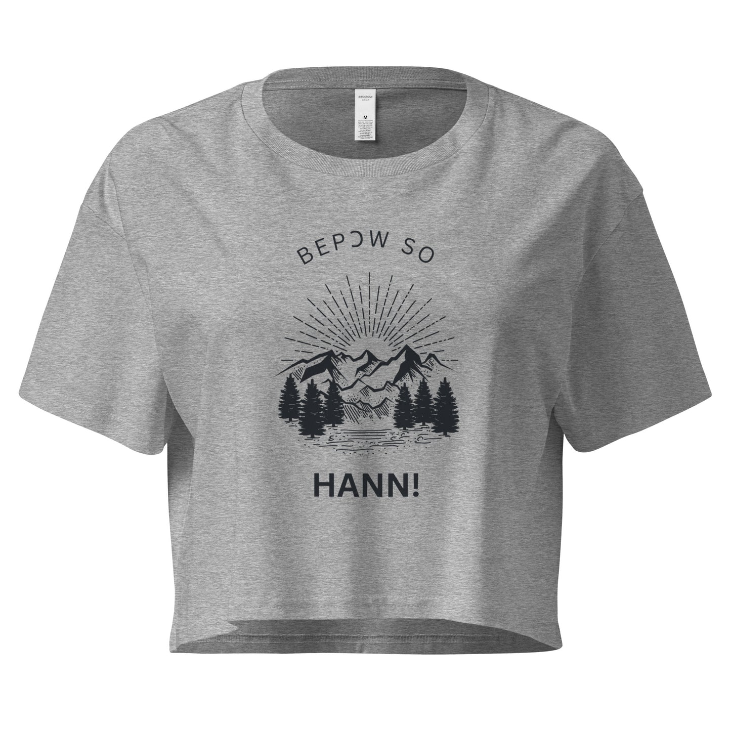 Bepɔw So Hann Crop Top