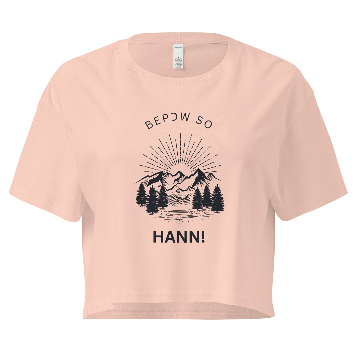 Bepɔw So Hann Crop Top