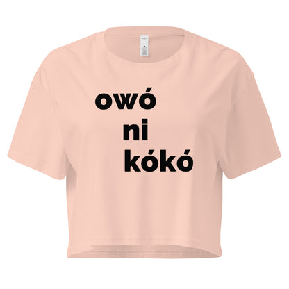 Owó Ni Kókó Crop Top